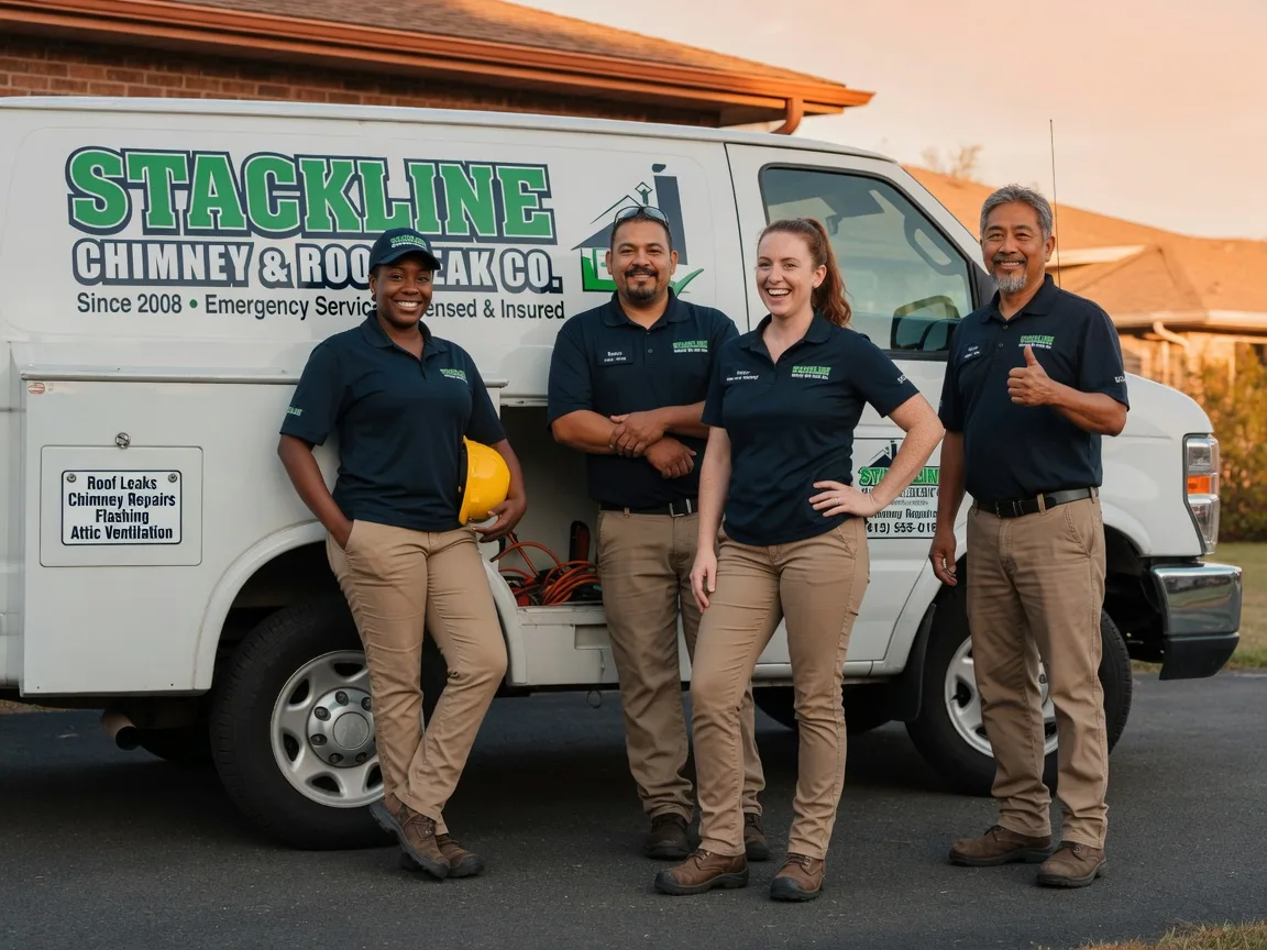 Chimney flashing repair company in Blaine, MN